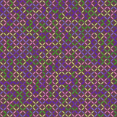Color Rhombus tile tessellation pattern illustration