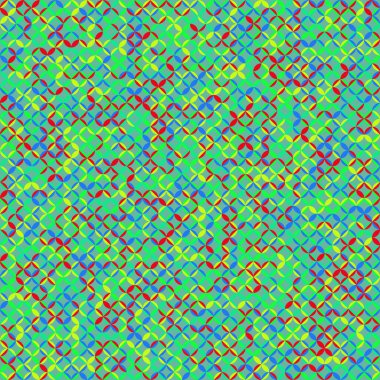 Color Rhombus tile tessellation pattern illustration