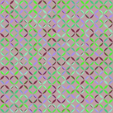 Color Rhombus tile tessellation pattern illustration