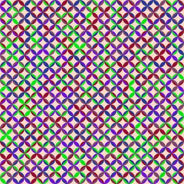 Color Rhombus tile tessellation pattern illustration