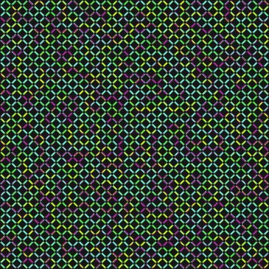 Color Rhombus tile tessellation pattern illustration