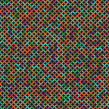 Color Rhombus tile tessellation pattern illustration