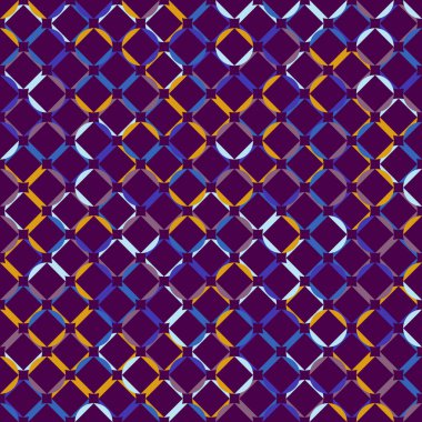 Color Rhombus tile tessellation pattern illustration
