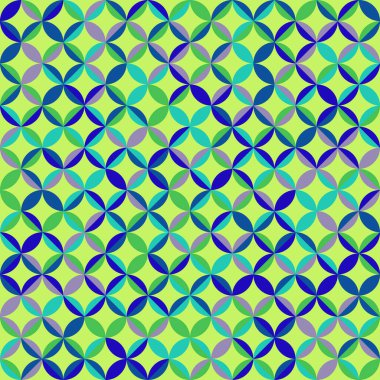 Color Rhombus tile tessellation pattern illustration