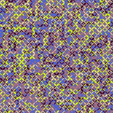 Color Rhombus tile tessellation pattern illustration