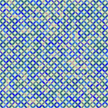 Color Rhombus tile tessellation pattern illustration