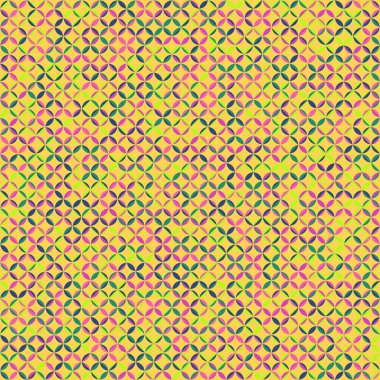 Color Rhombus tile tessellation pattern illustration