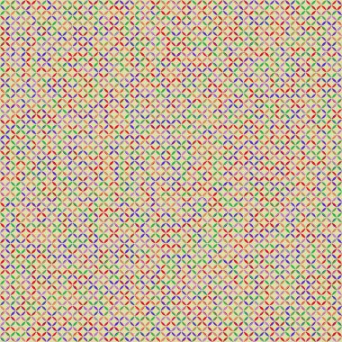 Color Rhombus tile tessellation pattern illustration