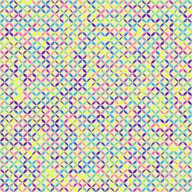 Color Rhombus tile tessellation pattern illustration