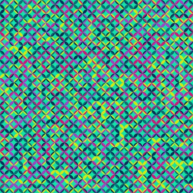 Color Rhombus tile tessellation pattern illustration