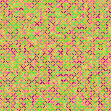Color Rhombus tile tessellation pattern illustration