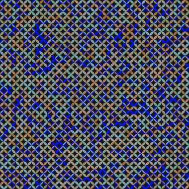 Color Rhombus tile tessellation pattern illustration