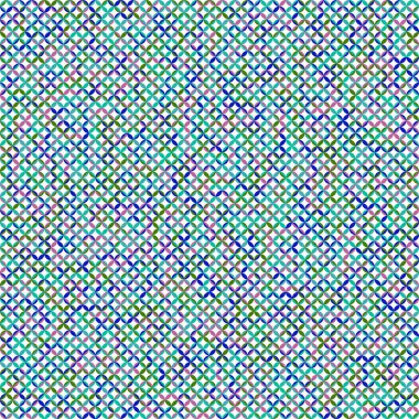 Color Rhombus tile tessellation pattern illustration