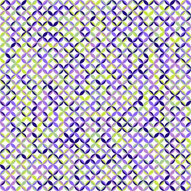Color Rhombus tile tessellation pattern illustration