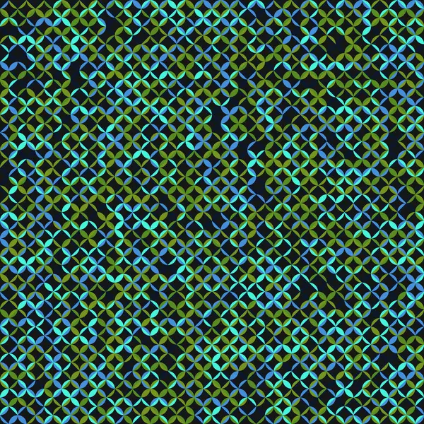 Color Rhombus Tile Tessellation Pattern Illustration — 스톡 벡터