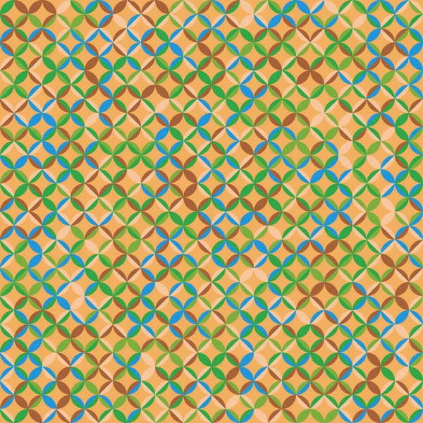 Color Rhombus Tile Tessellation Pattern Illustration — Archivo Imágenes Vectoriales