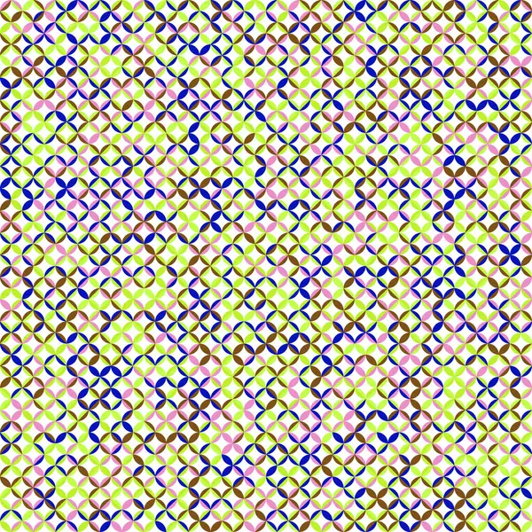 Color Rhombus Tile Tessellation Pattern Illustration — Stock vektor