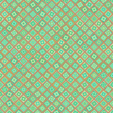 Color Rhombus tile tessellation pattern illustration
