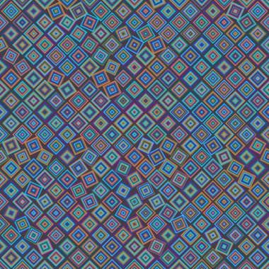 Color Rhombus tile tessellation pattern illustration