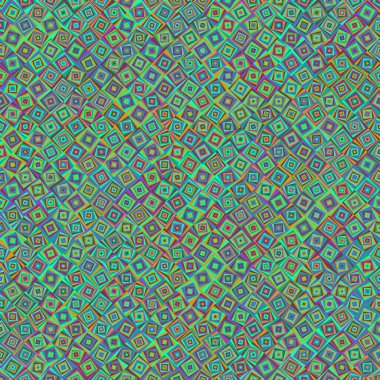 Color Rhombus tile tessellation pattern illustration