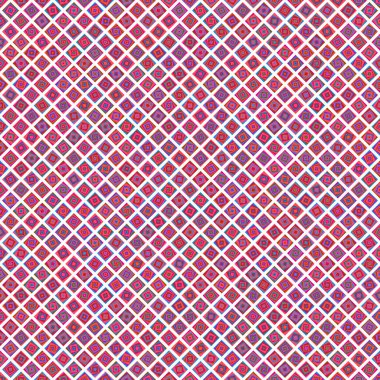 Color Rhombus tile tessellation pattern illustration