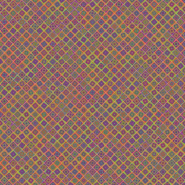 Color Rhombus tile tessellation pattern illustration