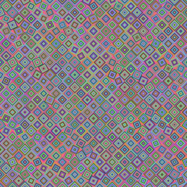 Color Rhombus tile tessellation pattern illustration