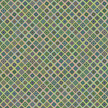 Color Rhombus tile tessellation pattern illustration