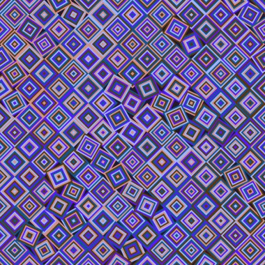 Color Rhombus tile tessellation pattern illustration