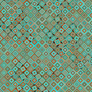 Color Rhombus tile tessellation pattern illustration