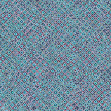 Color Rhombus tile tessellation pattern illustration