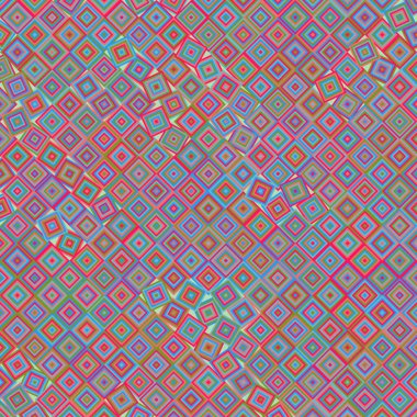 Color Rhombus tile tessellation pattern illustration
