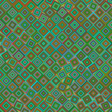 Color Rhombus tile tessellation pattern illustration