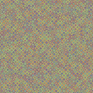 Color Rhombus tile tessellation pattern illustration