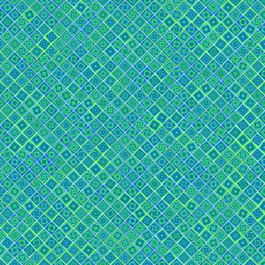Color Rhombus tile tessellation pattern illustration