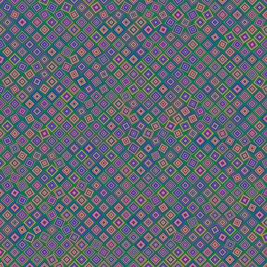 Color Rhombus tile tessellation pattern illustration