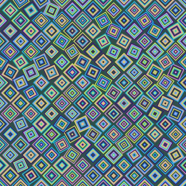 Color Rhombus tile tessellation pattern illustration