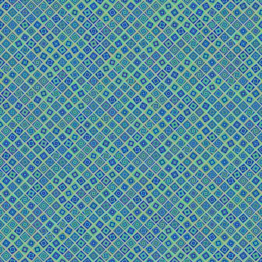 Color Rhombus tile tessellation pattern illustration