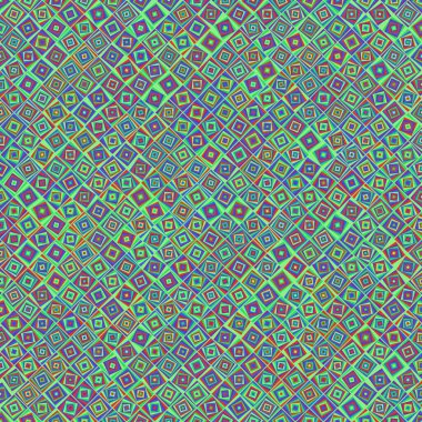 Color Rhombus tile tessellation pattern illustration