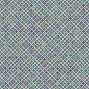 Color Rhombus tile tessellation pattern illustration