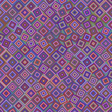 Color Rhombus tile tessellation pattern illustration