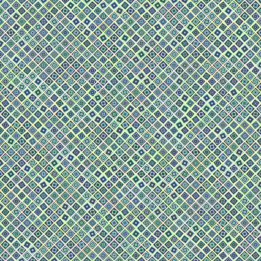 Color Rhombus tile tessellation pattern illustration