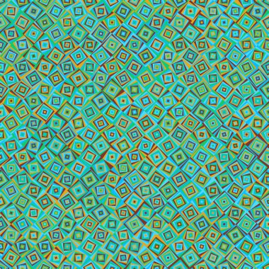 Color Rhombus tile tessellation pattern illustration