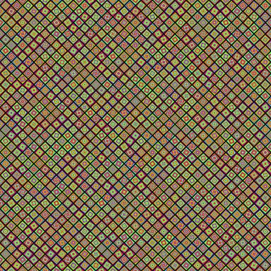 Color Rhombus tile tessellation pattern illustration