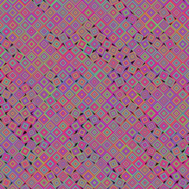 Color Rhombus tile tessellation pattern illustration