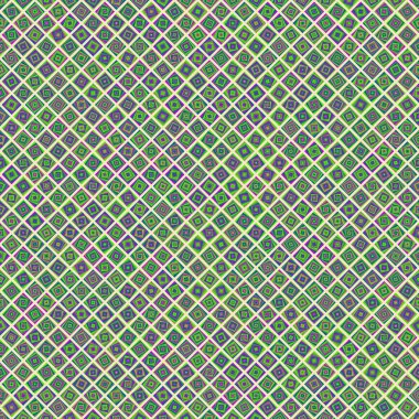 Color Rhombus tile tessellation pattern illustration