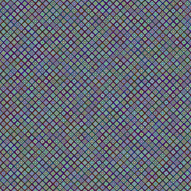 Color Rhombus tile tessellation pattern illustration