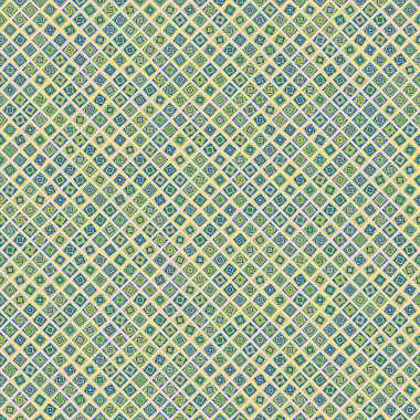 Color Rhombus tile tessellation pattern illustration