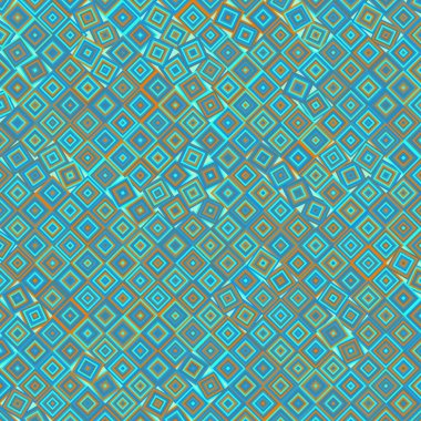 Color Rhombus tile tessellation pattern illustration
