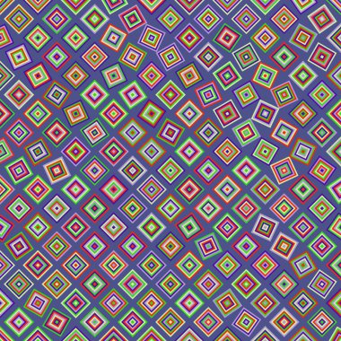 Color Rhombus tile tessellation pattern illustration